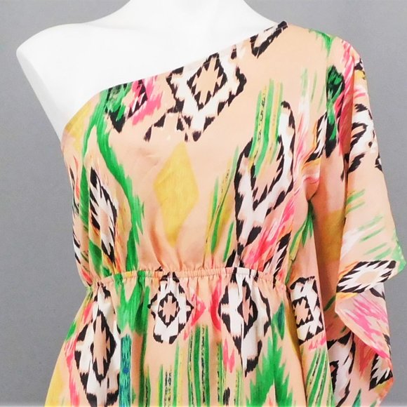 Soprano Women Dress Pink Multi M - Picture 2 of 5